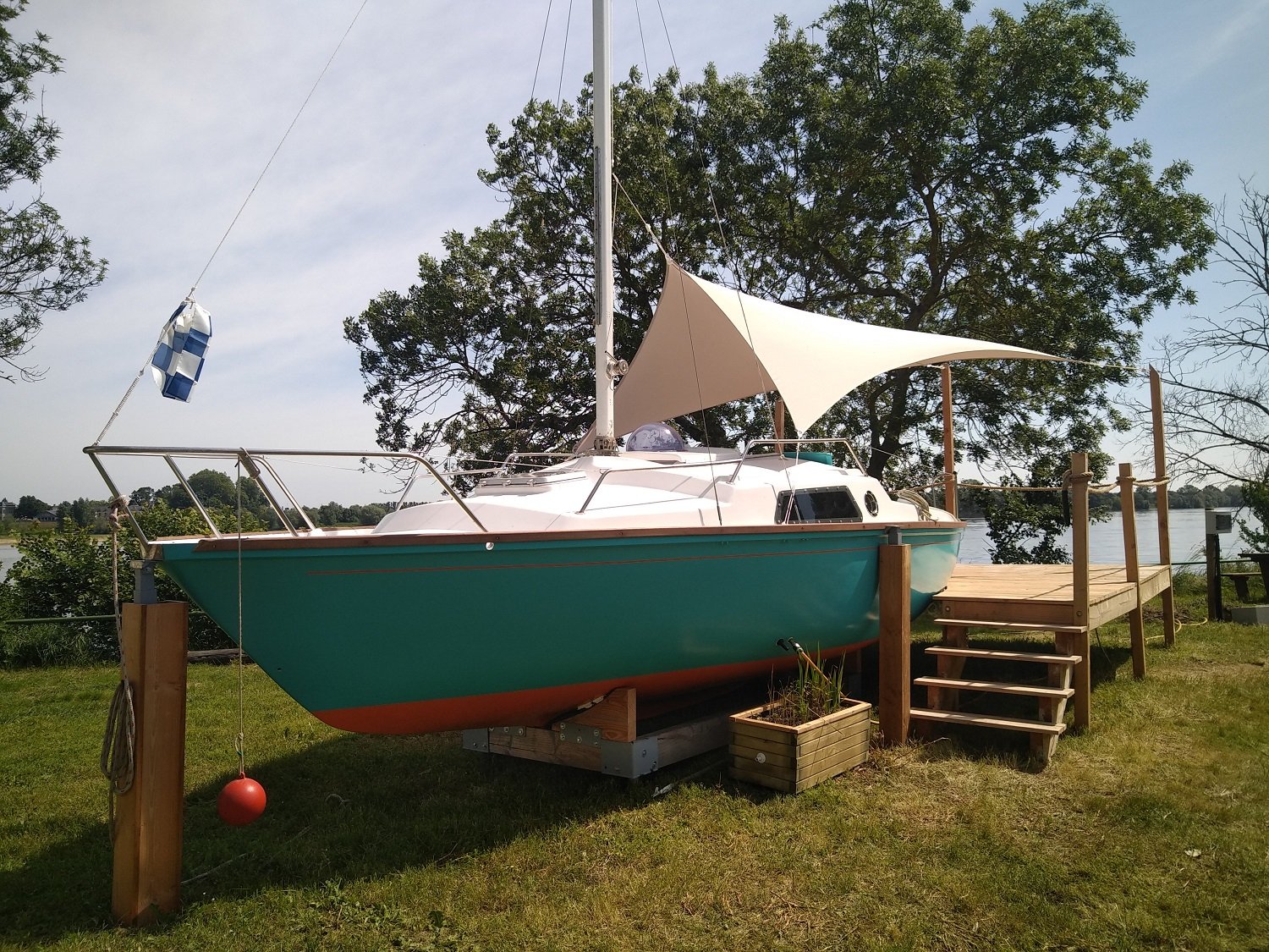 DIY Mini bateau à fabriquer dans l'esprit upcylcing